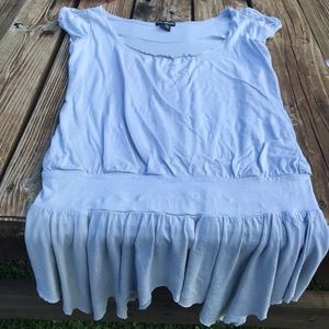 📿Cotton tshirt material drop waist gray 👢dress